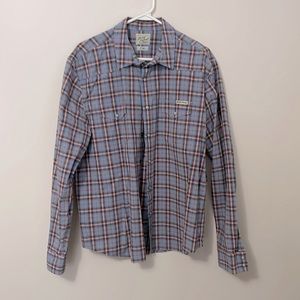 New without tags, Men’s Lucky Brand Western snap shirt